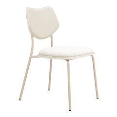 Zeal Dining Chair (Set of 4) Light Gray & Beige