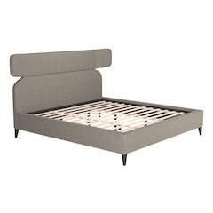 Dusa King Bed Olive Brown