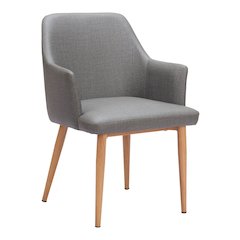 Wisom Dining Chair (Set of 2) Gray