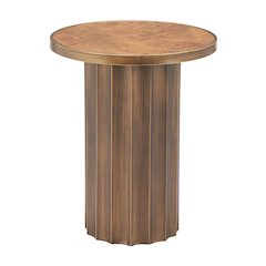 Afinato Side Table Brown