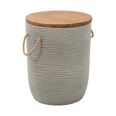 Biban Side Table Natural & Gray
