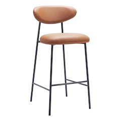 Rorun Barstool (Set of 2) Brown