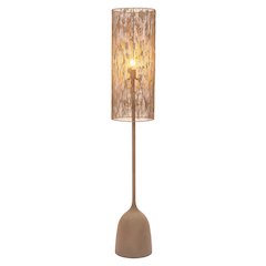 Buff Floor Lamp Taupe