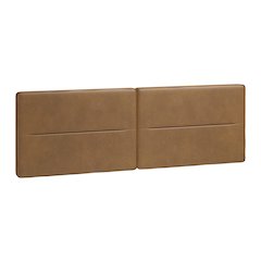 Cove Floating Queen Headboard Brown