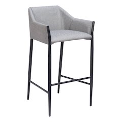 Andover Barstool Slate Gray
