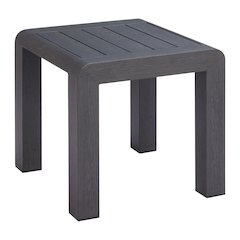 Rolig Side Table Black
