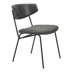 Charon Dining Chair (Set of 2) Vintage Black