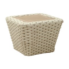 Antul Coffee Table White & Natural