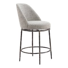 Nordhavn Swivel Counter Stool Gray