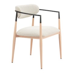 Equinox Dining Chair Oyster Gray & Natural