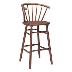 Stenger Barstool (Set of 2) Walnut