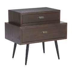 Mechy Side Table Brown