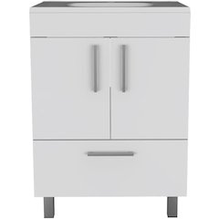 Velloc 24" Bathroom Vanity White White MDF