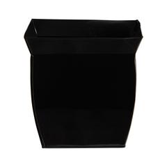 11.75in. Fluted Metal Square Planter