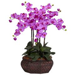Large Phalaenopsis Silk Flower Arrangement, Orchid