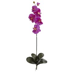 40in. Large Orchid Phalaenopsis Artificial Flower (Set of 3)