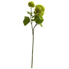 18in. Snowball Hydrangea Artificial Flower (Set of 6)