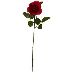 18in. Rose Artificial Flower (Set of 24), Red