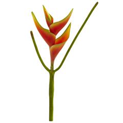 14in. Mini Heliconia Artificial Flower (Set of 6)