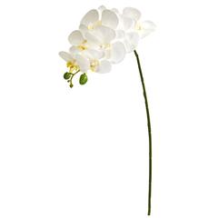 28in. Orchid Phalaenopsis Artificial Flower Stem (Set of 6)