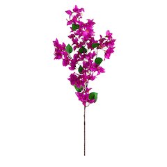 47in. Artificial Bougainvillea Flower Stems, Set of 3