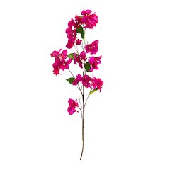 47in. Artificial Bougainvillea Flower Stems, Set of 3