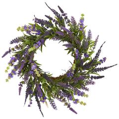 18in. Lavender Wreath