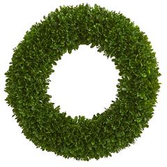 19.5in. Tea Leaf Wreath UV Resistant (Indoor/Outdoor)