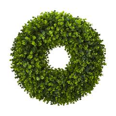 25in. Eucalyptus Artificial Wreath