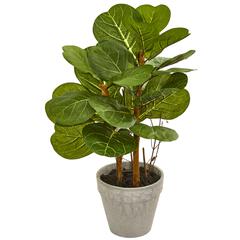 22in. Fiddle Leaf Artificial Plant