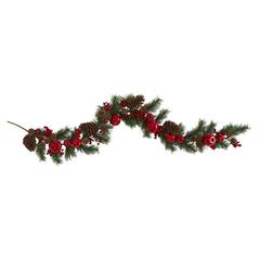 6ft. Apple, Berries and Pinecone Artificial Garland