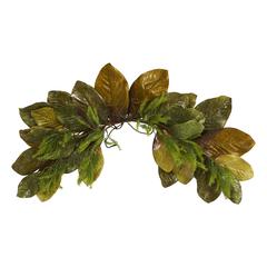 35in. Fall Magnolia Leaf Artificial Swag