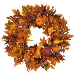 28in. Harvest Wreath