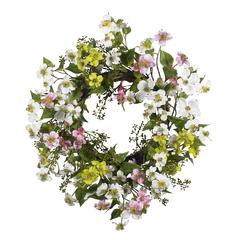 20in. Dogwood Wreath