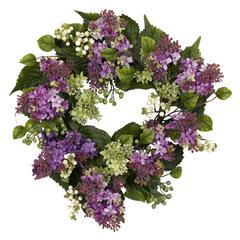 20in. Hanel Lilac Wreath