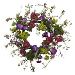 20in. Veranda Garden Wreath