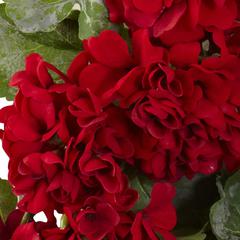 17in. Geranium Wreath
