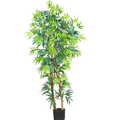 5ft. Curved Bamboo Silk Tree