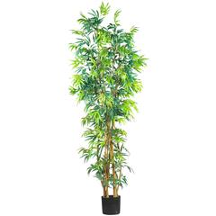 7ft. Curved Bamboo Silk Tree