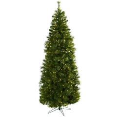 7.5ft. Cashmere Slim Christmas Tree with Clear Lights