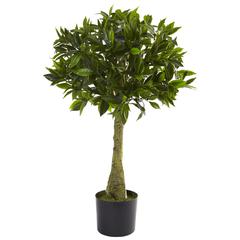 3ft. Bay Leaf Topiary UV Resistant (Indoor/Outdoor)