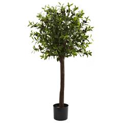 4ft. Olive Topiary Silk Tree