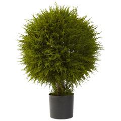 32in. Cedar Ball Topiary