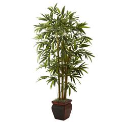 5.5ft. Bamboo with Decorative Planter
