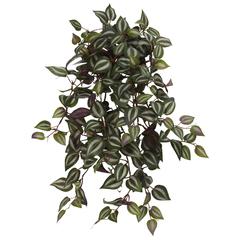 23in. Wandering Jew Hanging Artificial Plant (Set of 4)