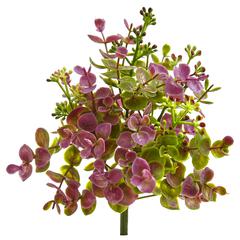 8in. Eucalyptus and Sedum Artificial Plant (Set of 12)