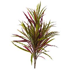 28in. Fall Vanilla Grass Artificial Plant (Set of 3)