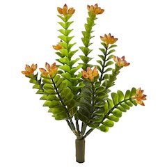 9in. Flowering Sedum Artificial Plant (Set of 6)