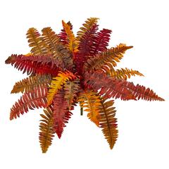 20in. Autumn Boston Fern Artificial Plant (Set of 3)