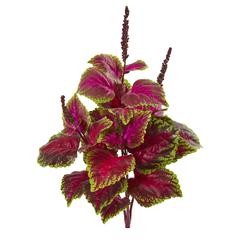 23in. Coleus Bush Artificial Plant (Set of 6)